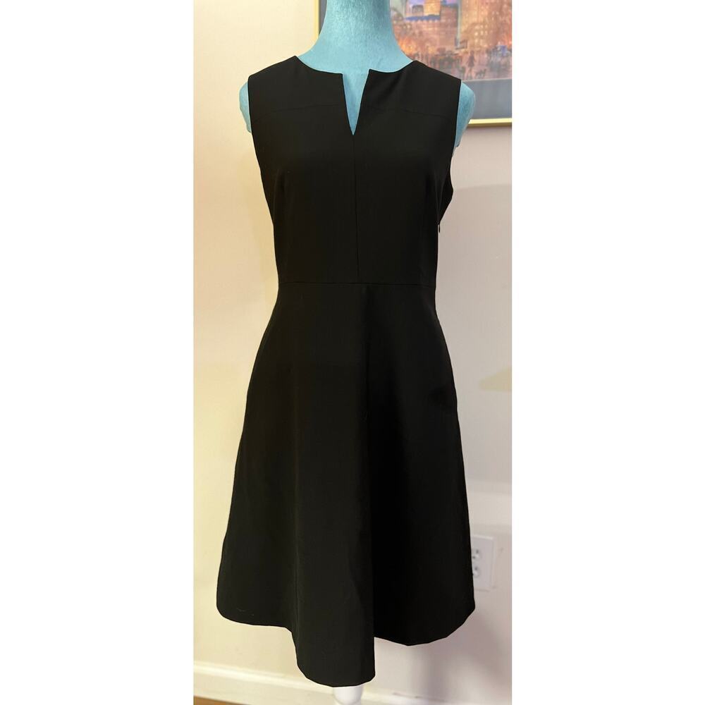 Anne Kline Little Black Dress Size 6p Excellent Condition